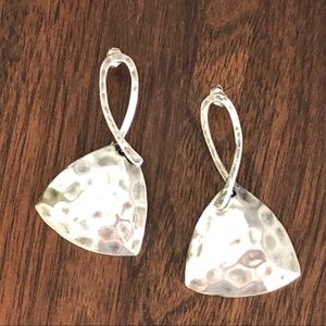 GRACE & HEART Delta post earrings 925 Sterling Silver Nickel Free